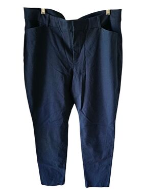  Old Navy Navy Blue High-Rise Pixie Pants Size 18 Like New
